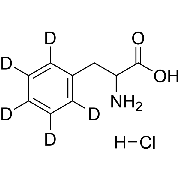 DL-Phenylalanine-d5 hydrochloride (2-Amino-3-phenylpropionic acid-d5 (hydrochloride))